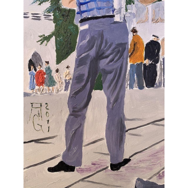 Oil Painting City Master Oleksandr Gukalov For Sale - Image 11 of 12