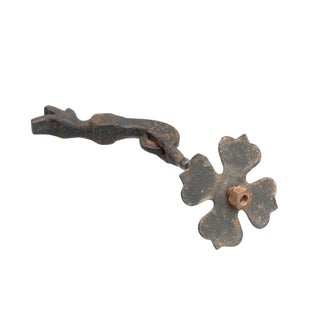 Modernist Metal Handle, Catalan, 1920s For Sale
