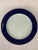 Mid-Century Modern Bernardaud Limoges "Opaline Navy" Banded Chargers-/ Plates Set of 6 For Sale - Image 3 of 4