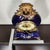 Stunning 19th-C. French Eugène Farcot Porcelain Clock Bleu De Roi For Sale - Image 9 of 15