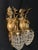 French Late 20th Century French Louis XVI Gold Deer Wall Lamps/ Sconces - Pair of 2 PCS For Sale - Image 3 of 15