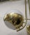 Metal Round Murano Glass and Brass Chandelier, 2000s For Sale - Image 7 of 10