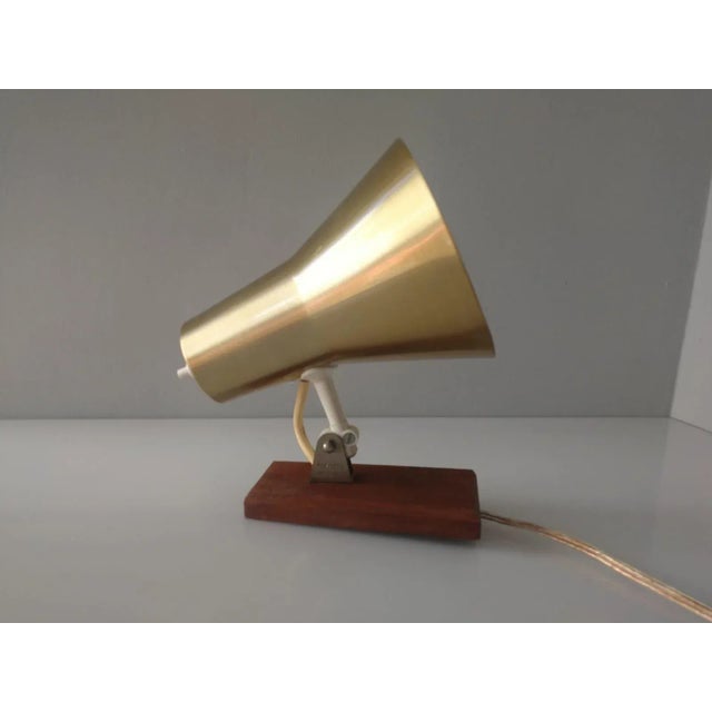 Vintage Danish Golden Sconce, 1960s For Sale - Image 10 of 10