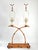 Lamp French Bouillotte Style in Metal Faux Bamboo For Sale In Miami - Image 6 of 13