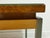 Wood Mid-Century Coffee Table with Glass Top and Tubular Steel Legs, 1960s For Sale - Image 7 of 11