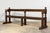 Brown Mid 19th Century French Provincial Oak Hall Bench For Sale - Image 8 of 18