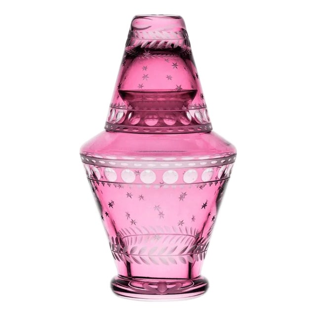 ARTEL Staro Bedside Decanter in Blush - 2 Pieces For Sale