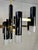 1970s Vintage Black and Gilt Hexagon Chandelier from Boulanger, 1970s For Sale - Image 5 of 11