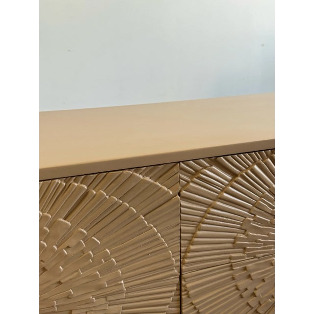 1970s Brutalist Low Profile Credenza For Sale - Image 9 of 15