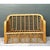 Mid-Century Modern Vintage Stacked Rattan Loveseat For Sale - Image 3 of 12