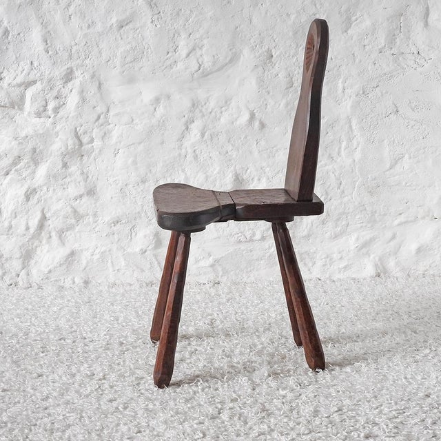 Brutalist Mountain Chair, France, 1960 For Sale - Image 4 of 17