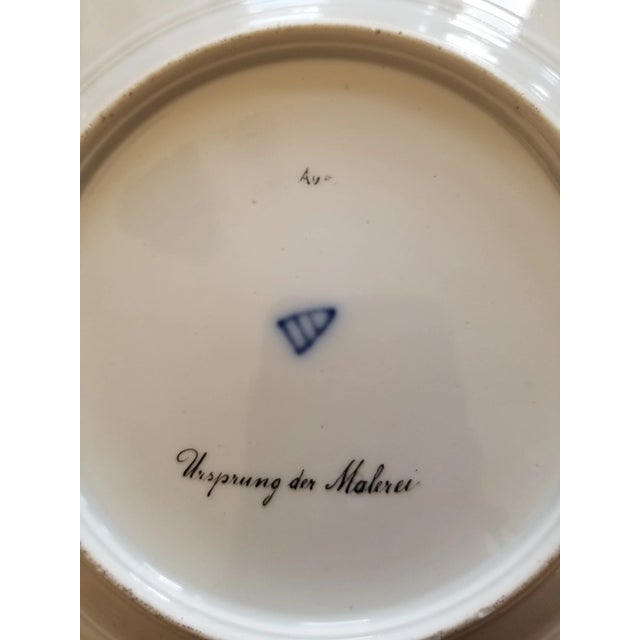 Jeweled Royal vienna porcelain plate with signature on the front of the plate and Mark's and identified theme written on...