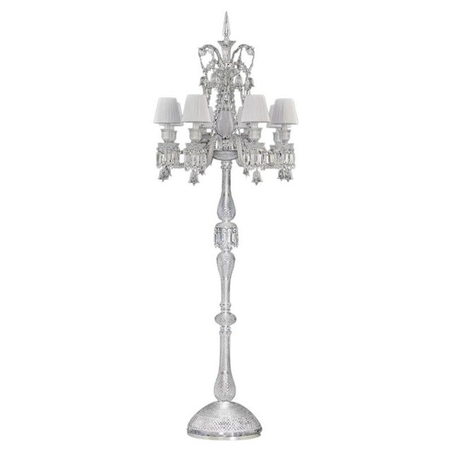 Collection Regina Floor Lamp in Metal and Crystal by Jago For Sale - Image 17 of 17