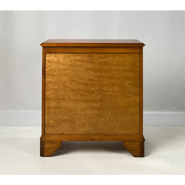 Vintage Kittinger Colonial Revival Knotty Pine Small Chest of Drawers For Sale - Image 13 of 17