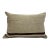 Turkish Hemp Pillow Cushion Natural Beige Brown Pillow Cushion Cover 16" x 24" For Sale