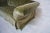 Pair of Custom Curved Back Tufted Damask Sofas Includes Additional Silk Velvet Slipcovers For Sale - Image 13 of 18