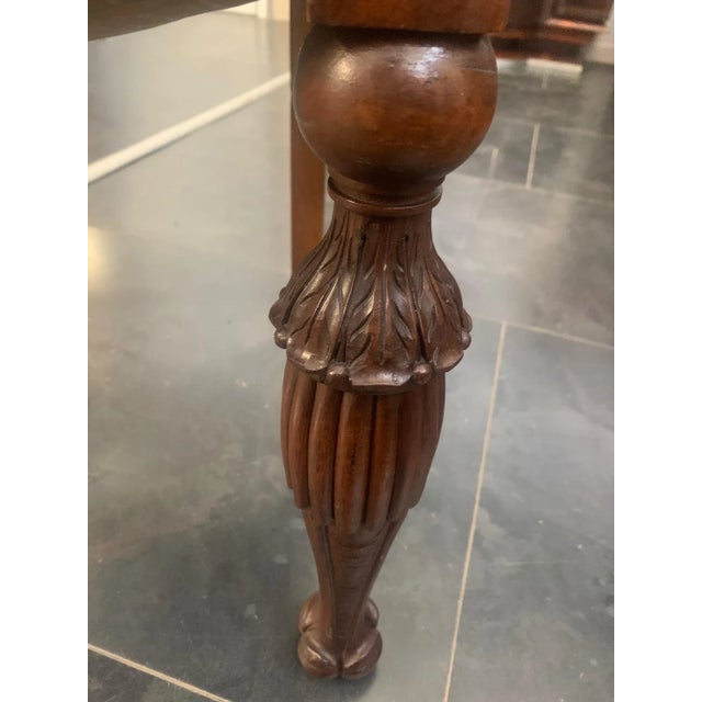 Art Deco Rosewood & Marble Dining Room Set, 1930s, Set of 10 For Sale - Image 15 of 16