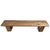 Outdoor Indoor Teak U Leg Bench For Sale In Los Angeles - Image 6 of 8
