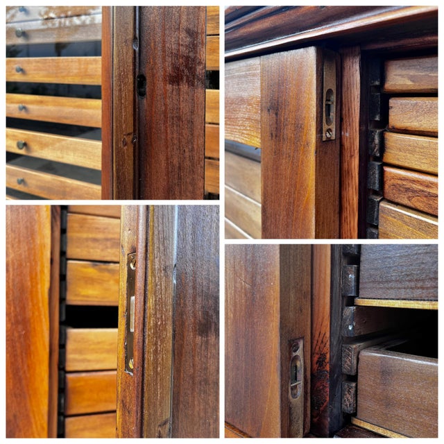 Antique Collector's or Specimen Cabinet | Late 19th Century For Sale - Image 17 of 18