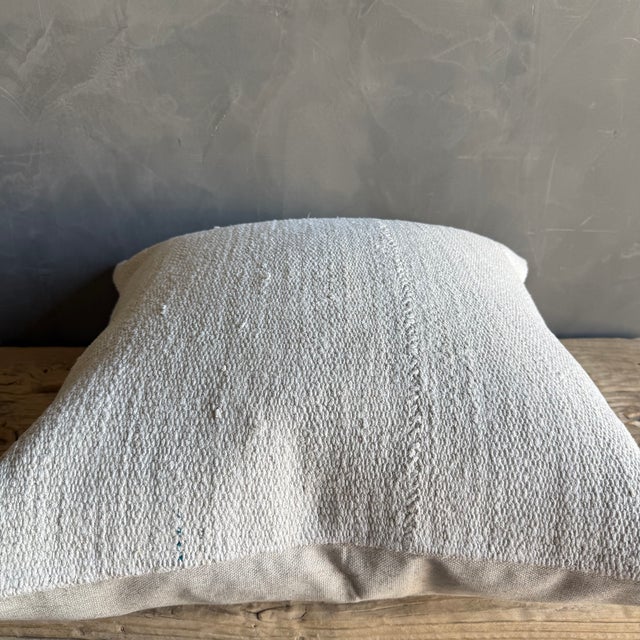 Not Yet Made - Made To Order Vintage Rug Pillow Cover With Original Seams For Sale - Image 5 of 7