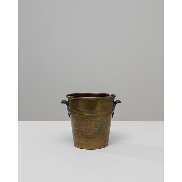 Mid 20th Century 20th Century French Brass Champagne Bucket For Sale - Image 5 of 18