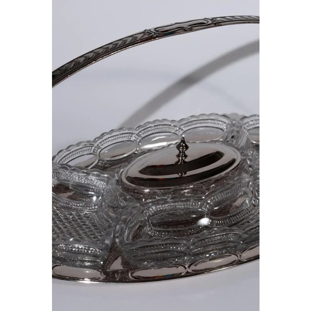 1940s Vintage Art Deco Serving Tray For Sale - Image 5 of 10