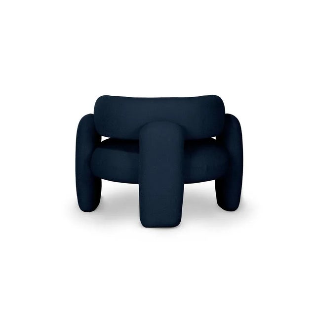 Embrace Lago Nuit Armchair by Royal Stranger Dimensions: W 96 x D 85 x H 68 cm. Materials: Upholstery. Featuring an...
