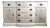 Hepplewhite Coastal Creams Solid Wood Buffet/Sideboard/Credenza For Sale