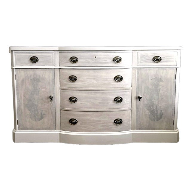 Hepplewhite Style Solid Wood Buffet/Sideboard/Credenza For Sale