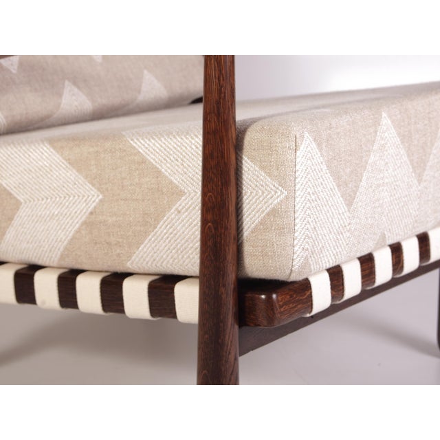 Set of Mid-Century Reclining Oak Lounge Chairs by Jan Vanek for Krasna Jizba, 1940s For Sale - Image 14 of 18