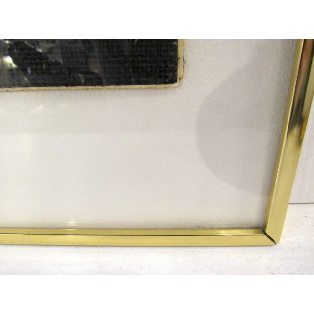 Metal Vintage Framed Dancer Print For Sale - Image 7 of 9