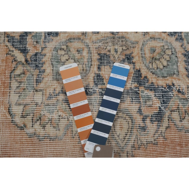 Vintage Turkish Sparta Carpet - Large Square Area Rug For Sale - Image 12 of 13