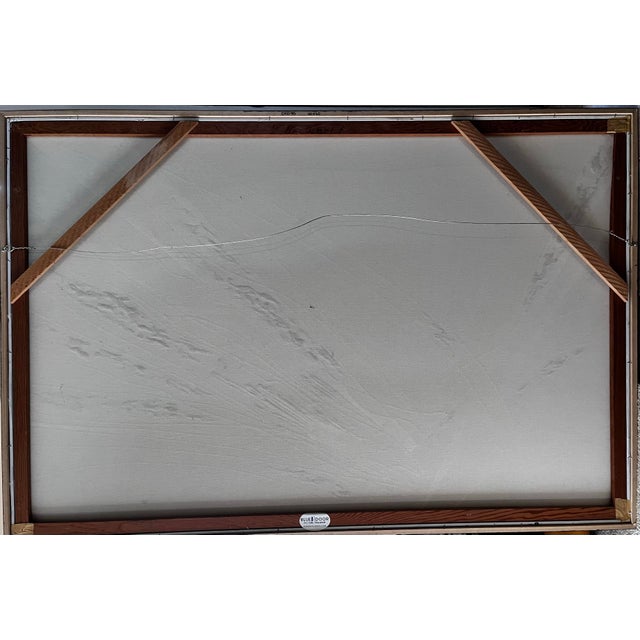 Large Abstract Painting | Signed Anderson For Sale - Image 12 of 12