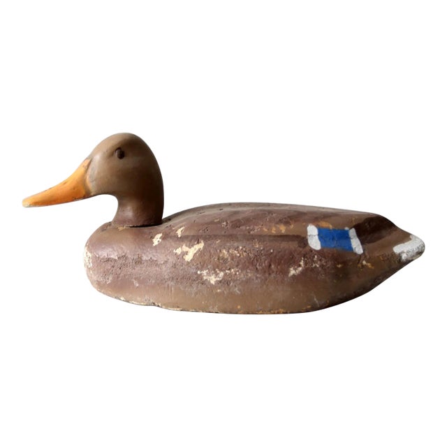Vintage Decoys Unlimited Styrofoam Duck Decoy For Sale
