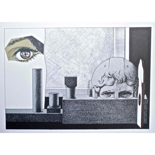 Lithograph on paper. Hand Signed. Edition not available. Artist's Proof. This piece is attributed to the mentioned...