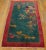 Art Deco 1920s Green Garden Landscape Antique Chinese Art Deco Carpet 2' 6'' X 4' 5'' Knotted Wool Rug For Sale - Image 3 of 10