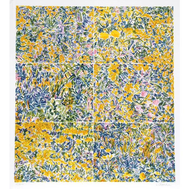 Composed Field II, George Chemeche Lithograph For Sale - Image 4 of 4