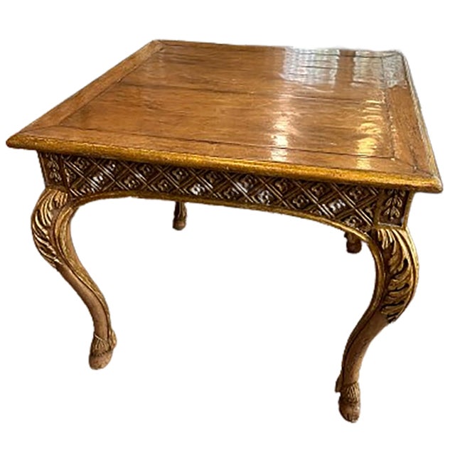 19th Century Antique Giltwood Table For Sale In Dallas - Image 6 of 7