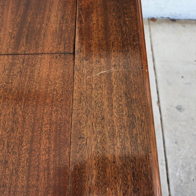 Saginaw Vintage Expandable Pullout Buffet Table For Sale - Image 9 of 12