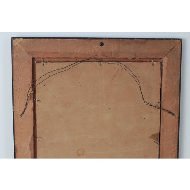 Mid-Century Autumn Landscape Original Oil Painting Signed Kenneth Askin For Sale - Image 15 of 16