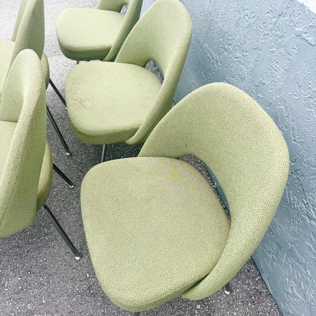 2001 Saarinem Executive Side Chairs for Knoll, Model 72c - Set of 6 For Sale - Image 9 of 11