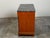 Wood French 1930s Empire Style Walnut Commode with Grey Marble Top and Black Columns For Sale - Image 7 of 12