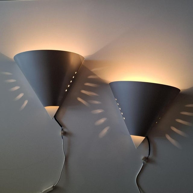 Mid-Century Modern Wall Lights from Raak Amsterdam, 1970s, Set of 2 For Sale - Image 4 of 15