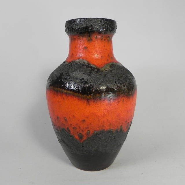 Vintage Fat Lava Jug-Vase from Carstens Tonnieshof, 1960s For Sale - Image 9 of 17