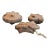 Vintage African Woven Kuba Baskets- a Set of 3 For Sale