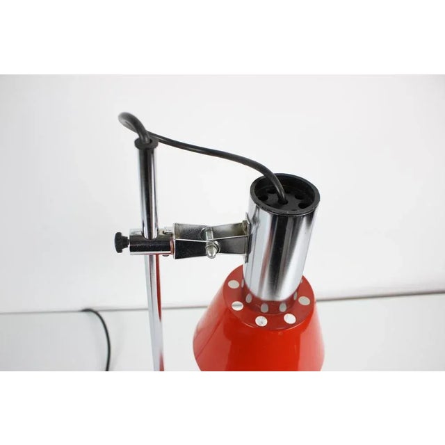 Metal Mid-Century Table Lamp, Germany, 1970s For Sale - Image 7 of 12