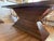 2000 - 2009 Environment Furniture Walnut Table With Reclaimed Brazilian Wood Base For Sale - Image 5 of 5