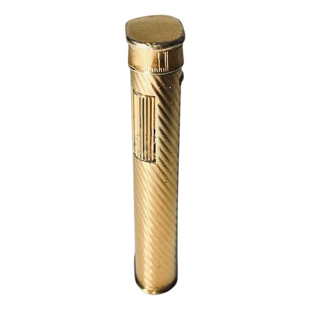 Gold-Plated Lighter from Dunhill, 1970s For Sale