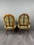 Wood Late 19th Century Louis XVI Style Carved Wooden Armchairs, Set of 2 For Sale - Image 7 of 8