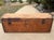 Brown Early American Humpback Stagecoach Travel Trunk c.1850-1880 For Sale - Image 8 of 18